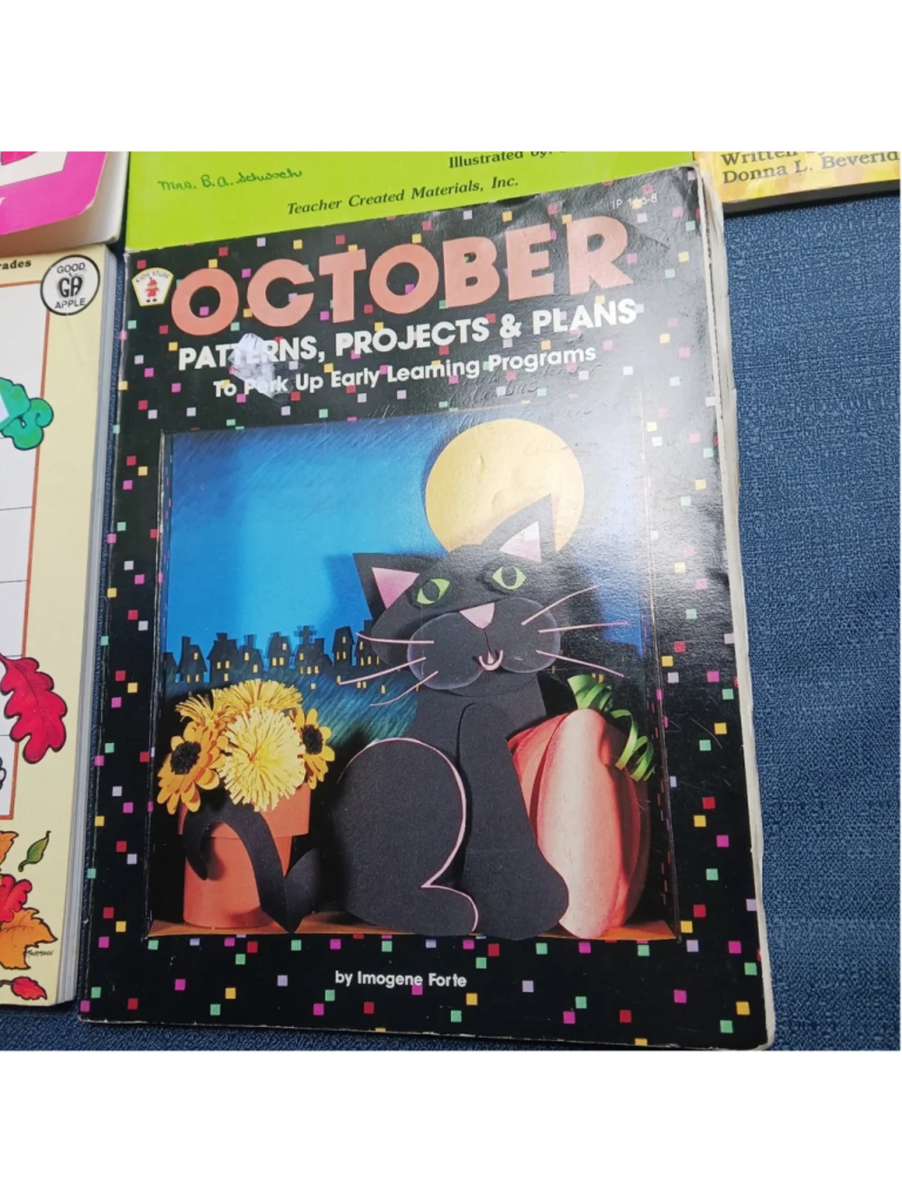 Homeschool Teachers Aid Early Education Monthly Idea Curriculum Books Set Of 10